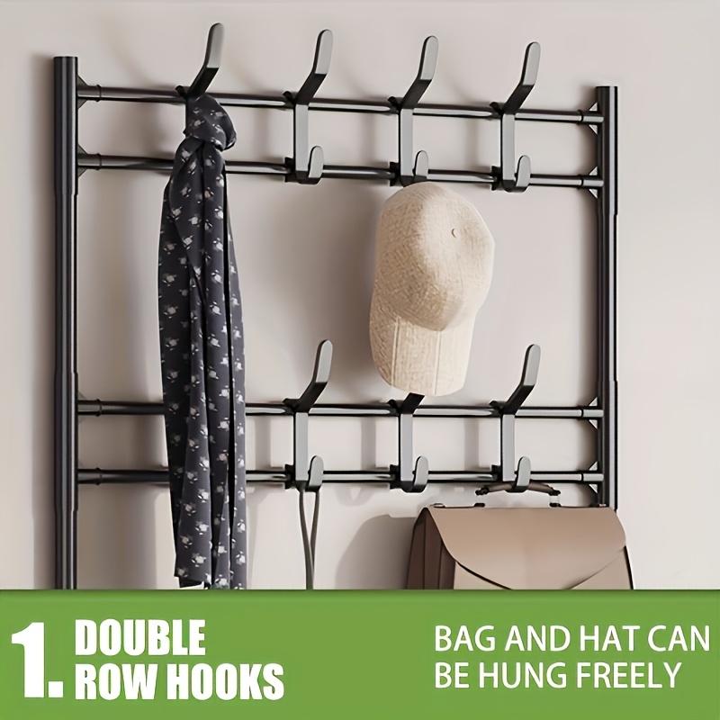 Floor-To-Ceiling Integrated Shoe Cabinet Shoe Rack, Multi-Layer Hat And Coat Rack, Household Entrance Dust-Proof Shoe Rack, Multi-Layer Household Entrance Storage Rack, Sturdy And Durable Shoe Rack, Dust-Proof Hat And Coat Rack