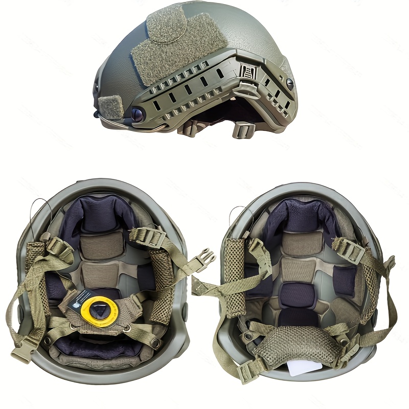 fast fiberglass helmet with   suspension adjustable knob   sponge pad for gaming and outdoor sports