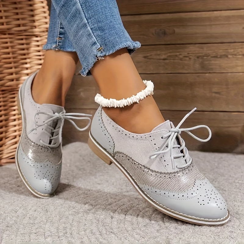 women oxford shoes sold on Temu United States