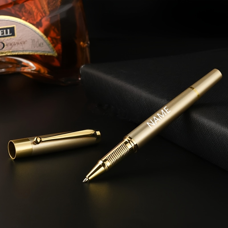 Image of 1/pen/set Luxury Pens Free Laser Engraving Promotional Gifts Gifts For Men Women Birthday Gifts Teacher's Day Gifts Christmas Gifts Smooth Writing Comfortable