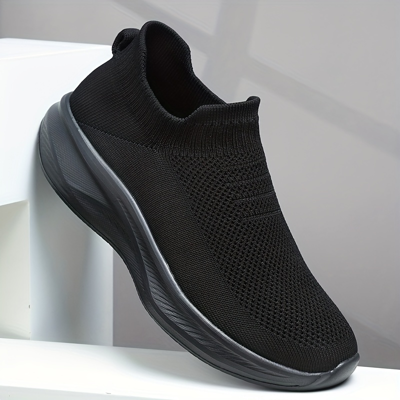 item picture fashionable and comfortable mesh breathable slip on sneakers for outdoor casual walking fitness and jogging women shoes