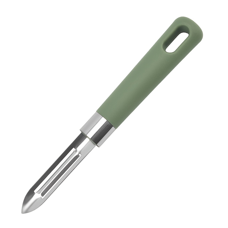 TEMU Stainless Steel Fruit And Vegetable Peelers, Melon Peelers, Multifunctional Food Slicers, Peelers, Potato Peelers, Suitable For Vegetables,
