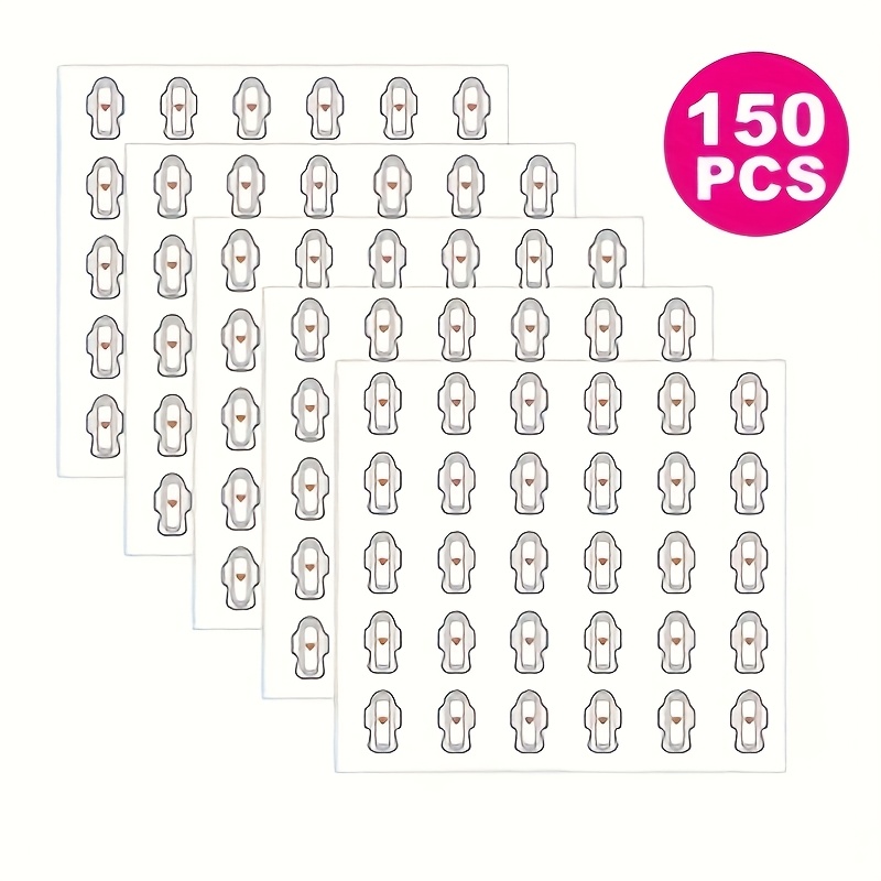 150 Stickers/pack Menstrual Tracking Planner Stickers, Gift For Girlfriend, Reminder Stickers, Stickers, Notebook Planner Tracking Stickers, White Stickers