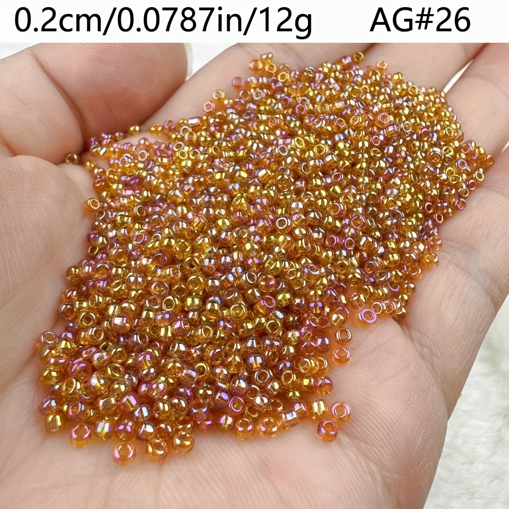 1300pcs Multi-Color Glass Seed Beads for Handmade Jewellery