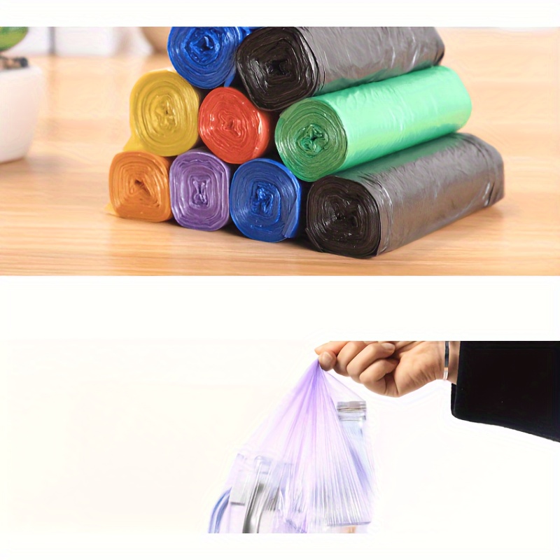 5 rolls 1pc   disposable garbage bags   cleaning cars homes kitchens offices and restaurants details 2