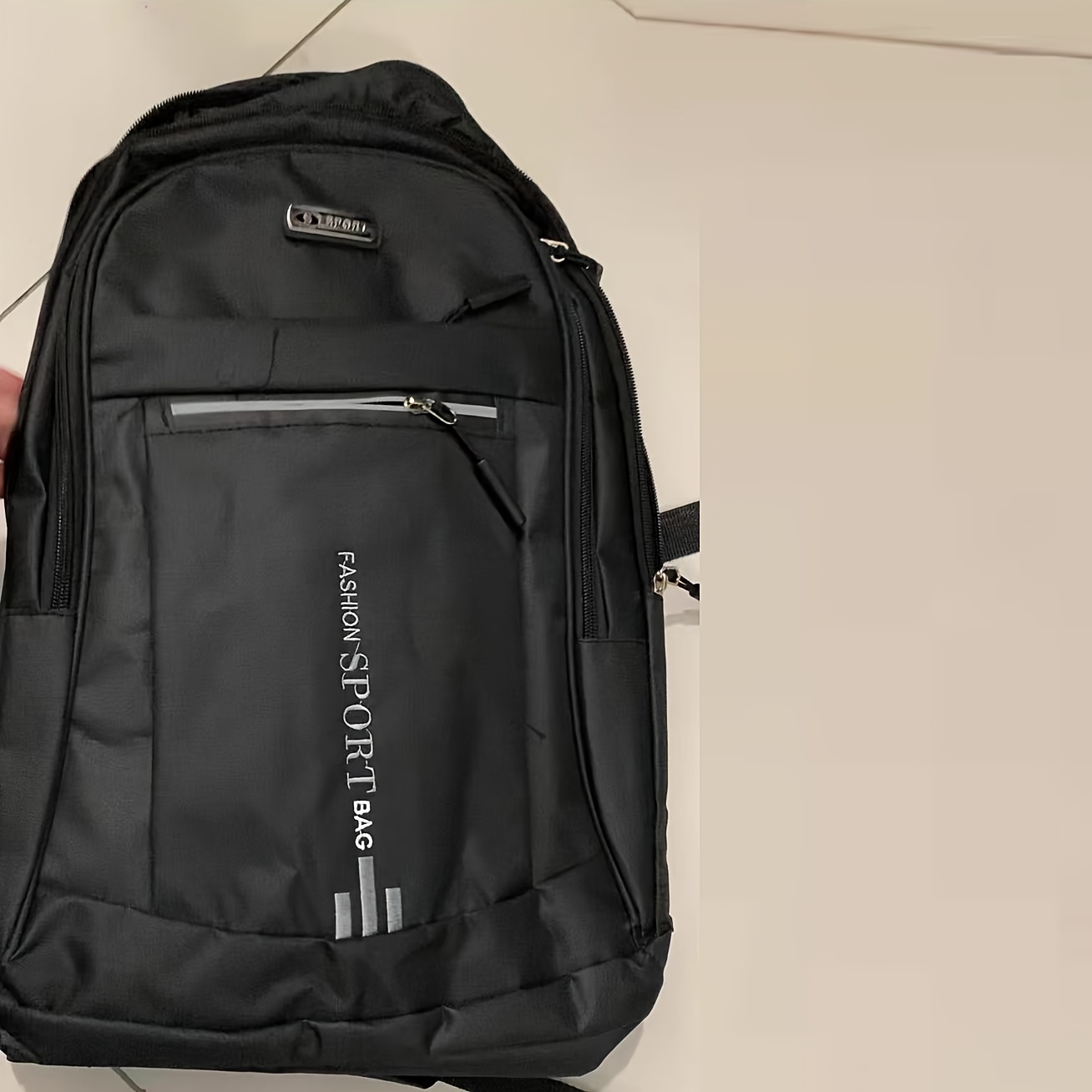 baybby professional laptop backpack reflective strip anti-theft daypack mens large capacity backpack durable silent