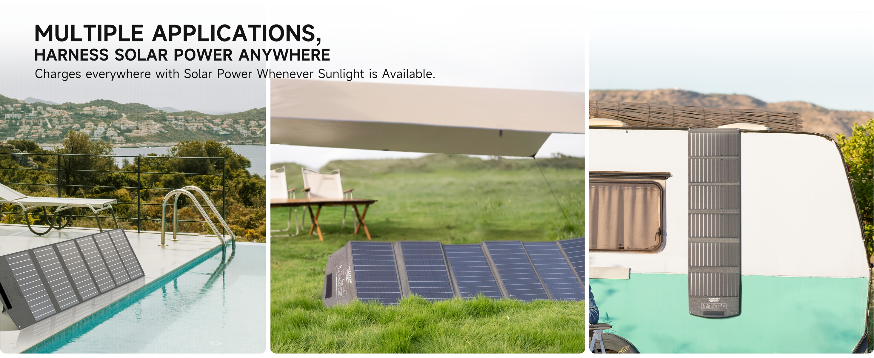 portable solar panel 100w 17 5v with mc 4 to dc5521 xt60 anderson cable 100w foldable solar panels kit with adjustable waterproof ip65 for camping outdoor power station details 0