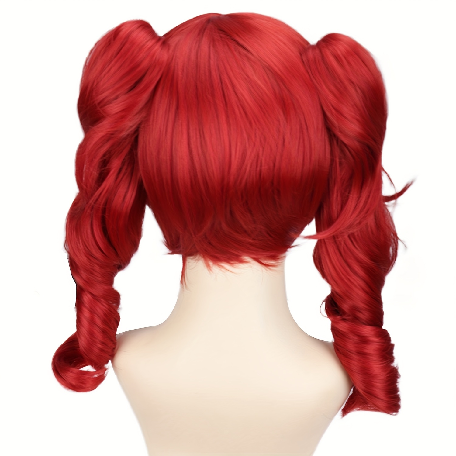 womens heat resistant synthetic fiber curly red wig with blonde roots   style hair   costume for halloween circus cosplay comfortable   wavy   vibrant   versatile for themed parties casual attire ideal for   inspired looks suitable for all beige tones durable   anime cosplay perruque cosplay perruque halloween cosplay women halloween costume women Product details 11