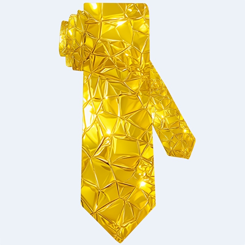 TEMU 1pc, In Necktie, Ideal For Celebrations, Festive Occasions, And Everyday Wear, A Fashionable Accessory For The Holidays | Trendy Tie - An