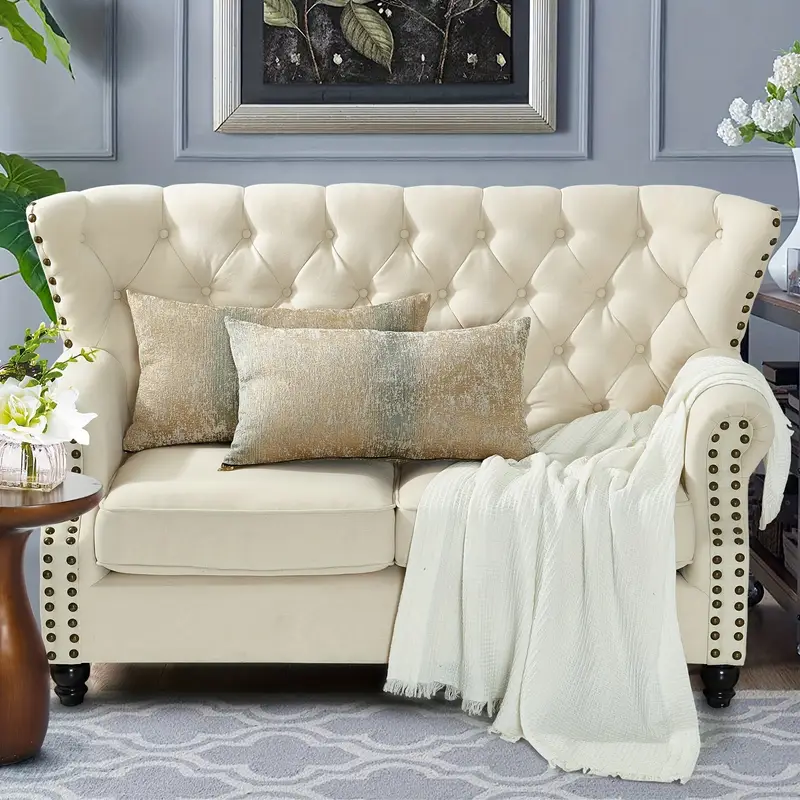 2pcs double sided jacquard chenille big zipper soft decorative throw pillow covers set with no insert stylish cushion cover for sofa couch chair living room bedroom decor Product details 7