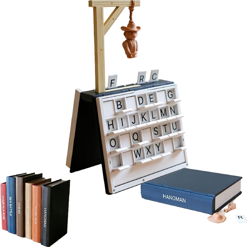 TEMU 1 Pick Priebuqi Card – “word Guessing Game”, “vocabulary Spelling Challenge Board Game”, “word Guessing Game”, “portable Book Design Board Game