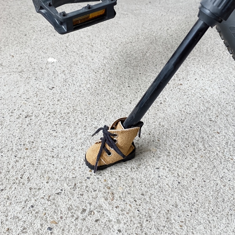 E-shop Radfußstütze Dekoration, kleines schuhförmiges Pedalpolster, kreatives Zubehör, auffällig und stilvoll