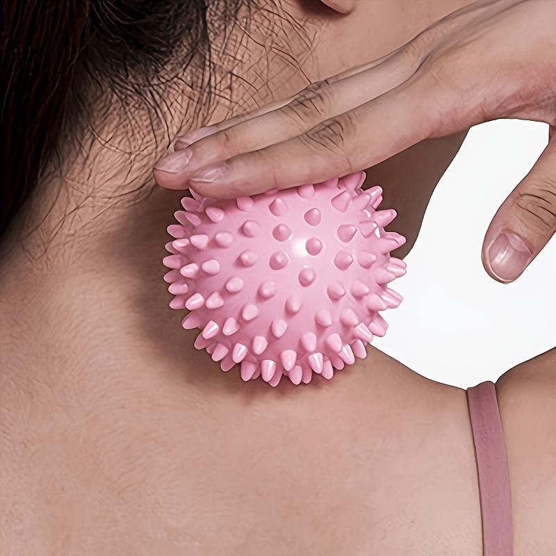 Hedgehog-Pattern Foot Massage Ball for Yoga and Acupoint Therapy