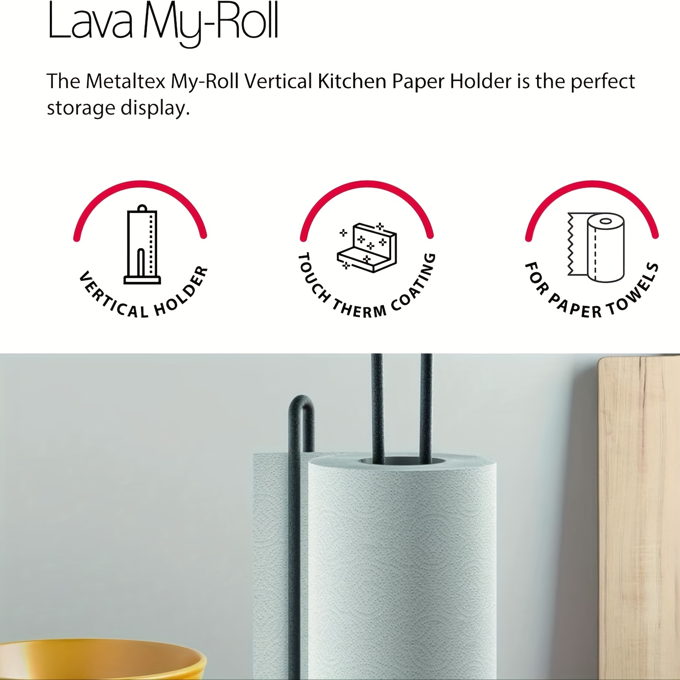 countertop tissue holder kitchen dining table bathroom standing tissue roll holder   tissue rack Product details 5