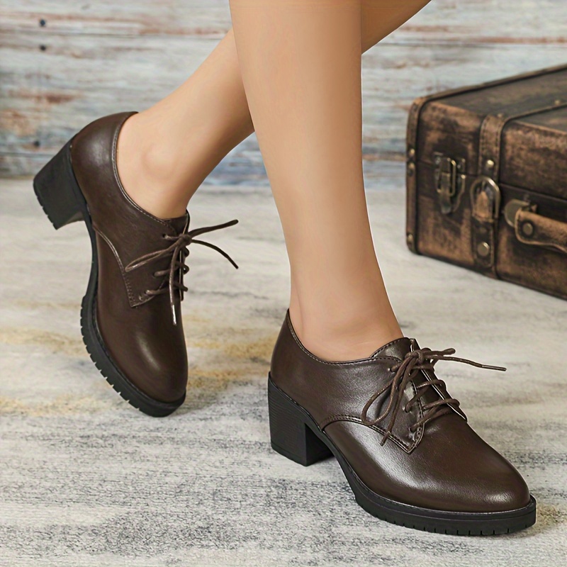 blue dress for baby girl Dark Brown Adelaide Oxfords – Stefano Bemer main image 0