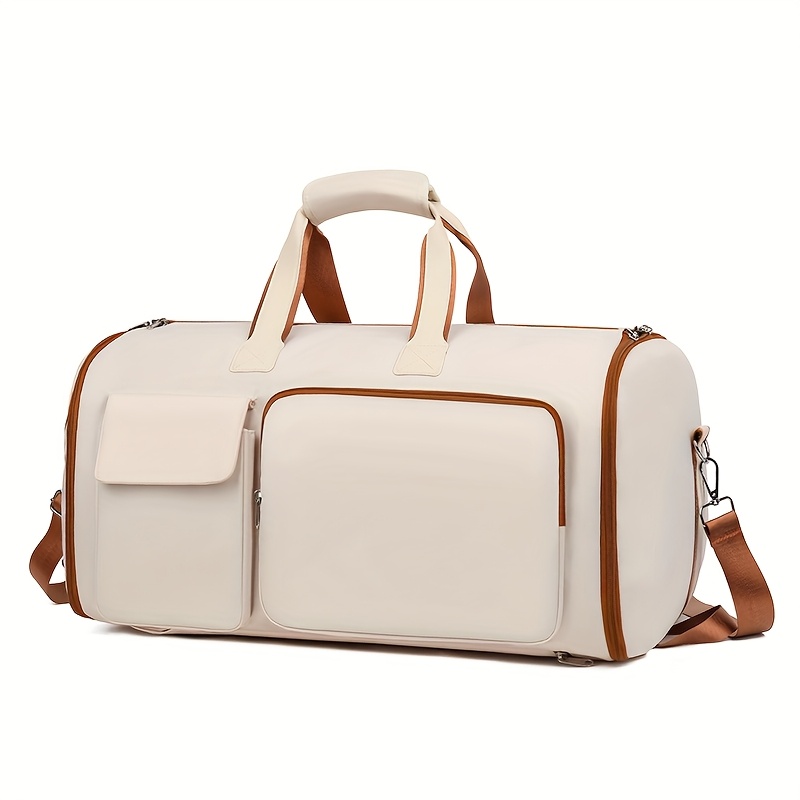 E-shop Modische Anzughose mit großem Fassungsvermögen, multifunktionale Kleideraufbewahrungstasche, Dual-Shoulder-Design, Handtasche,