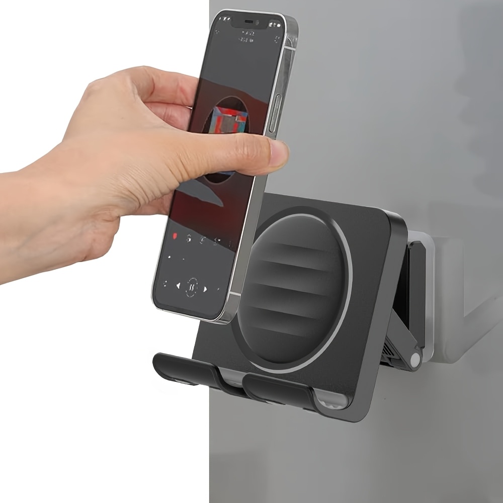 TEMU 2-in-1 Upgraded Shower Phone Holder Tablet Wall Mount Phone Holder Removable, Self-adhesive Mobile Cell Phone Tablet Holder For Bed Bathroom