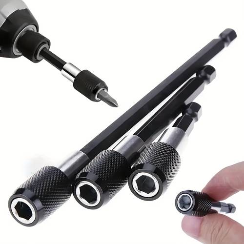 universal hex tool adapter compatible with bit heads socket wrenches and hex shank tools quick release suitable for electric drills and manual screwdrivers