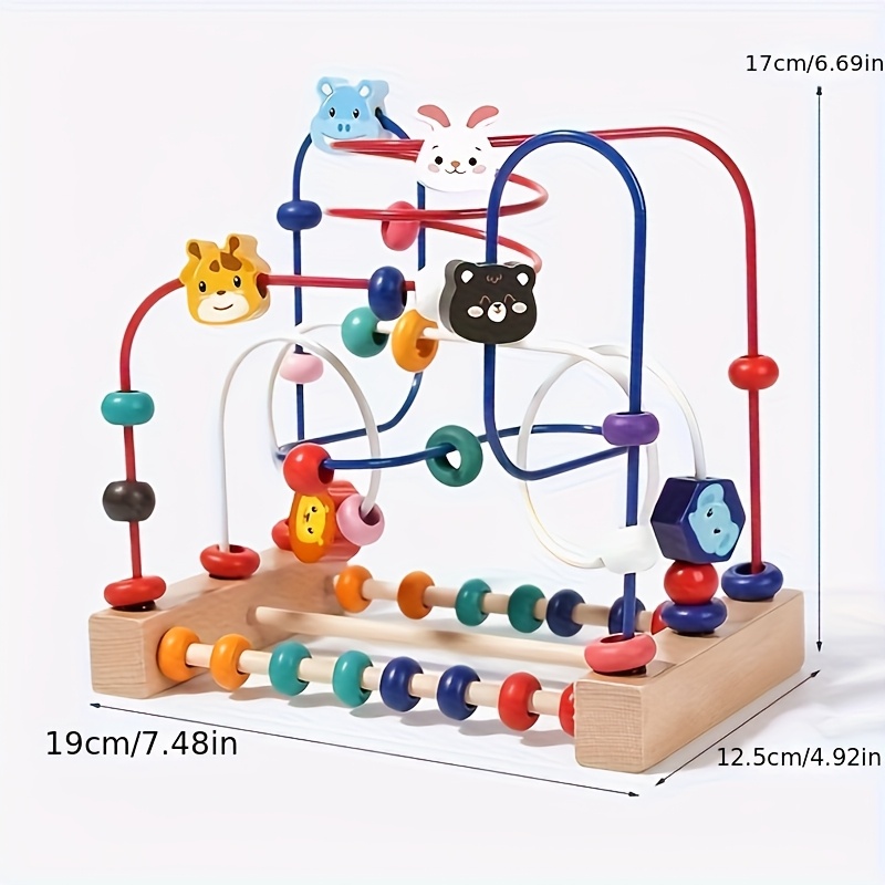 Baby Bead Wrapped Puzzle Early Education Toy for Infants And Young Children