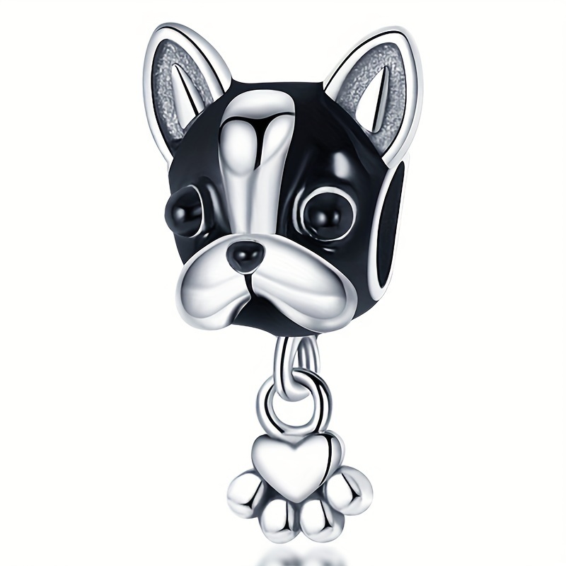 Image of A Silver-plated Paw Charm Suitable For Original Bracelets, Necklaces, And, Making It A Perfect Gift For Women For Everyday Occasions, Birthdays, Parties, And Holidays