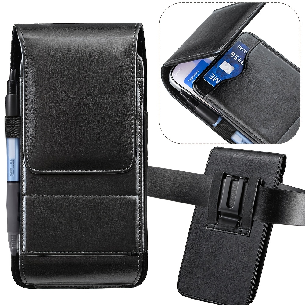 TEMU Vanlutone Belt Clip Holster Compatible For Iphone 12/13/14/15/16/17 Pro Max/plus & Galaxy S22/s23/s24/s25/s26 Plus Case-suitable Phone Holder
