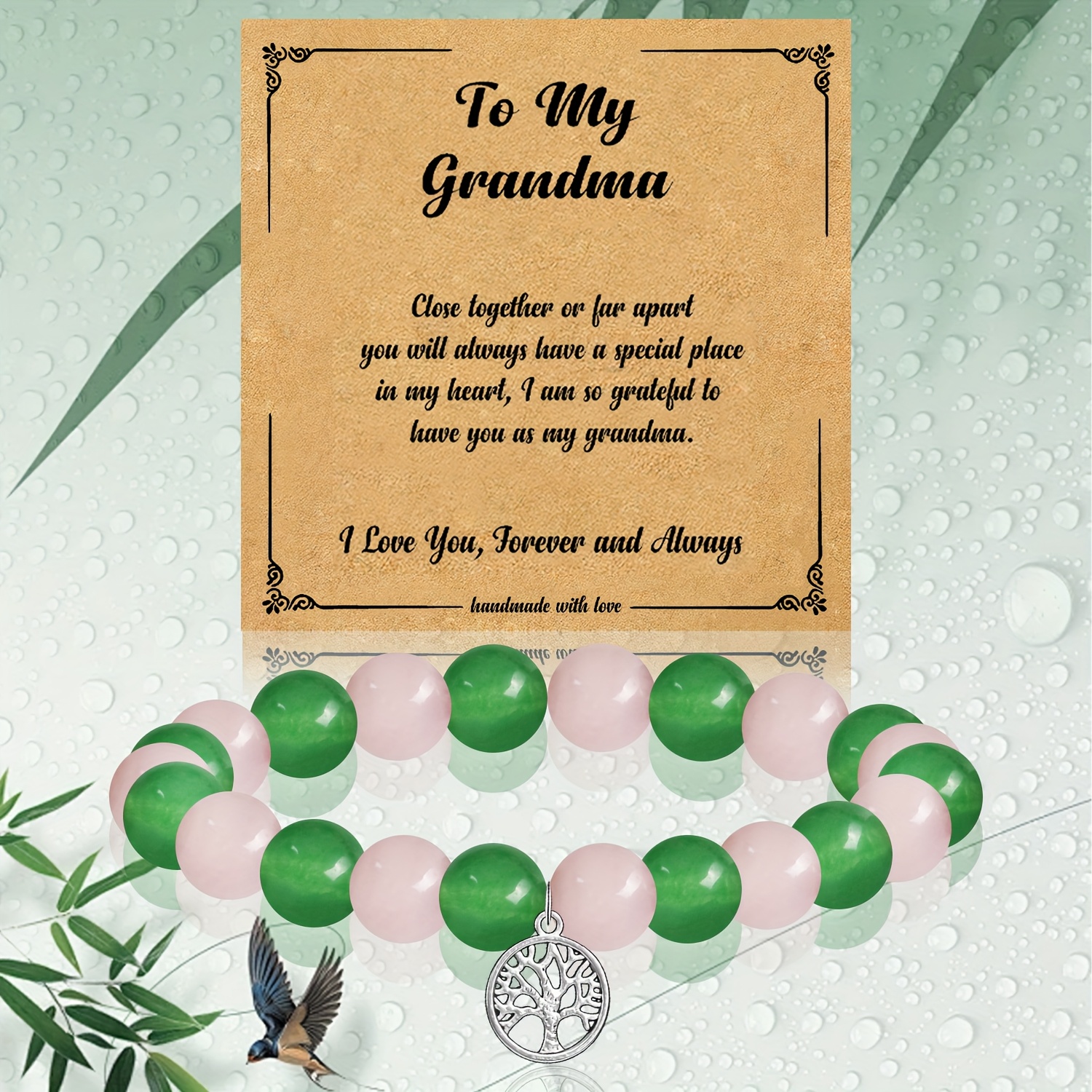 Comfortable Elegant Stretchy Bracelet, Gift for Grandma