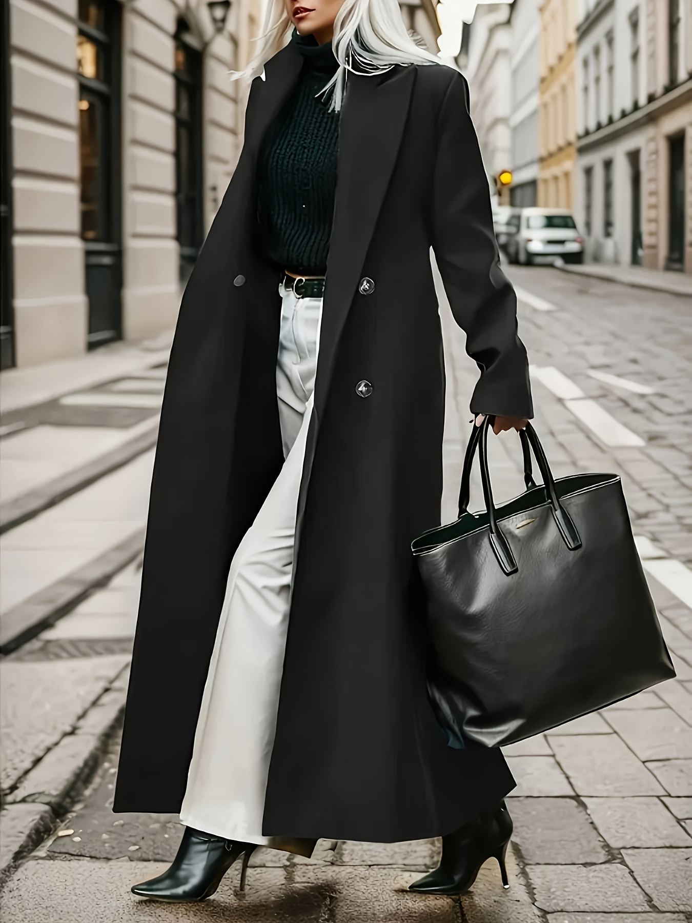 chinese dress ladies Grace Women's A-Line Coat – Nobis