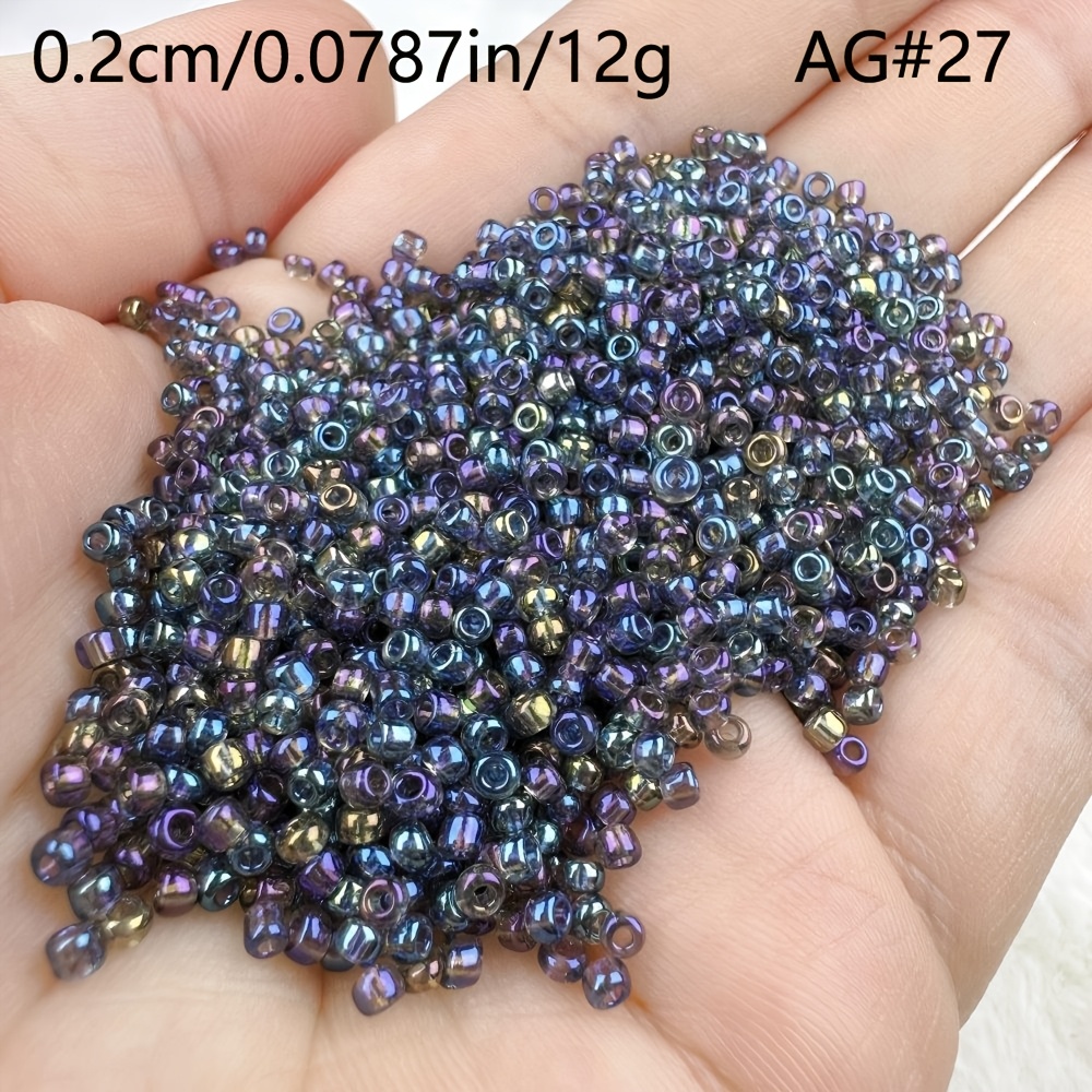 1300pcs Multi-Color Glass Seed Beads for Handmade Jewellery