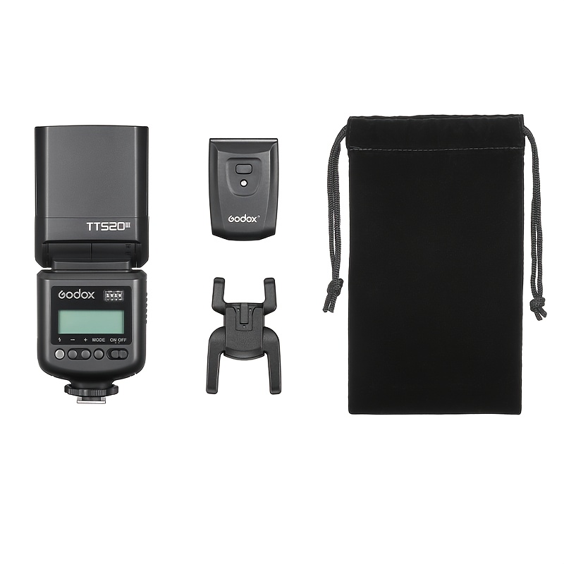 Image of Godox Tt520iii Camera Flash S1/s2 Optical Control, Single Contact Universal Hot , Battery Operated, Compatible With Cameras