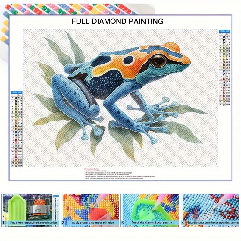 Kit Peinture Diamant 5D DIY - 30x30cm - Art Diamant Strass Pour Décoration Murale