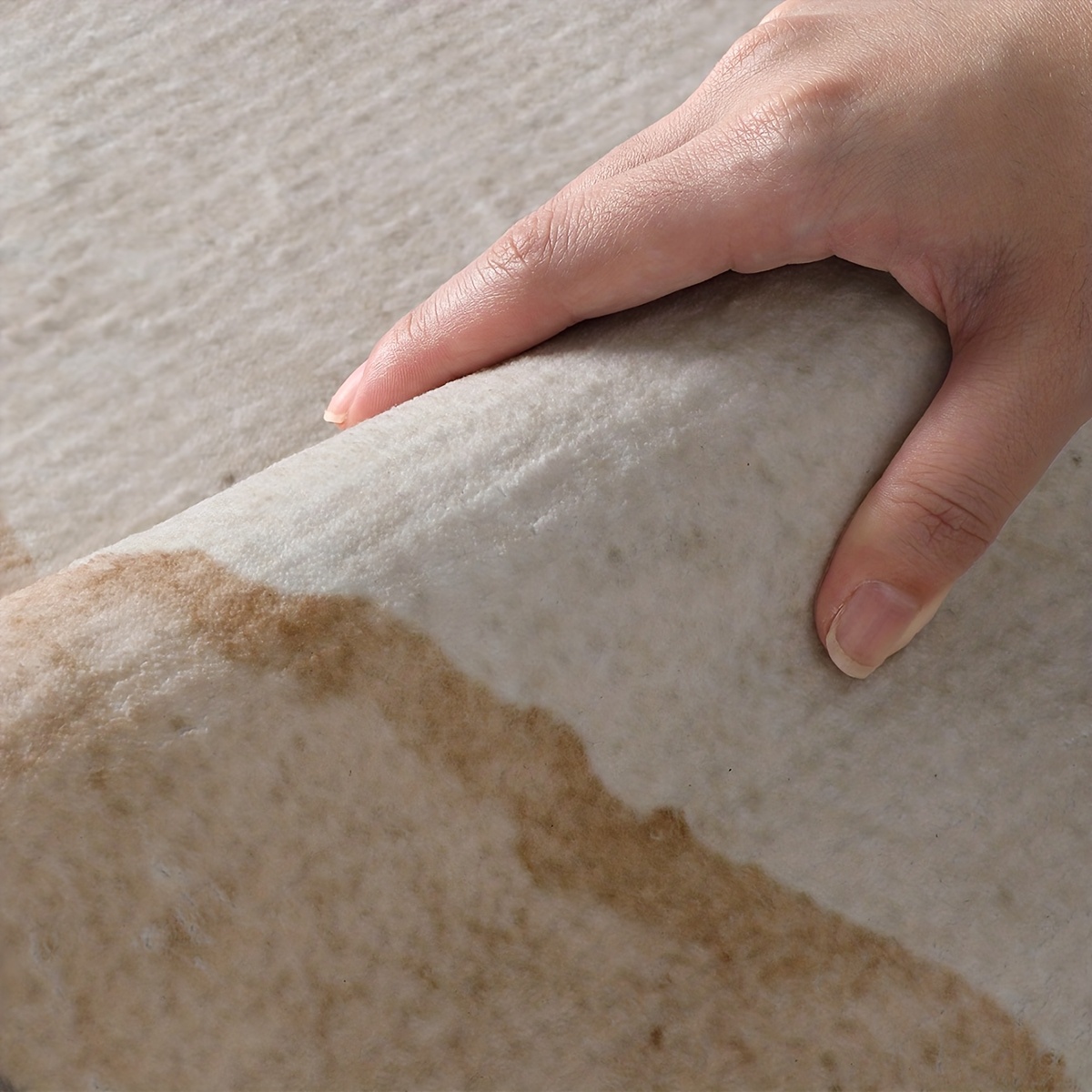 long rectangular mat for   soft carpet printed minimalist irregular bedside rug for home decoration Product details 7