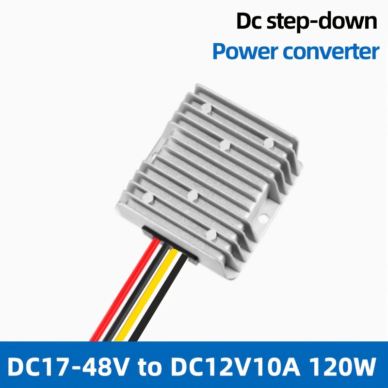 Convertisseur 36/48V à 12V 10A 120W IP68 | Haute qualité