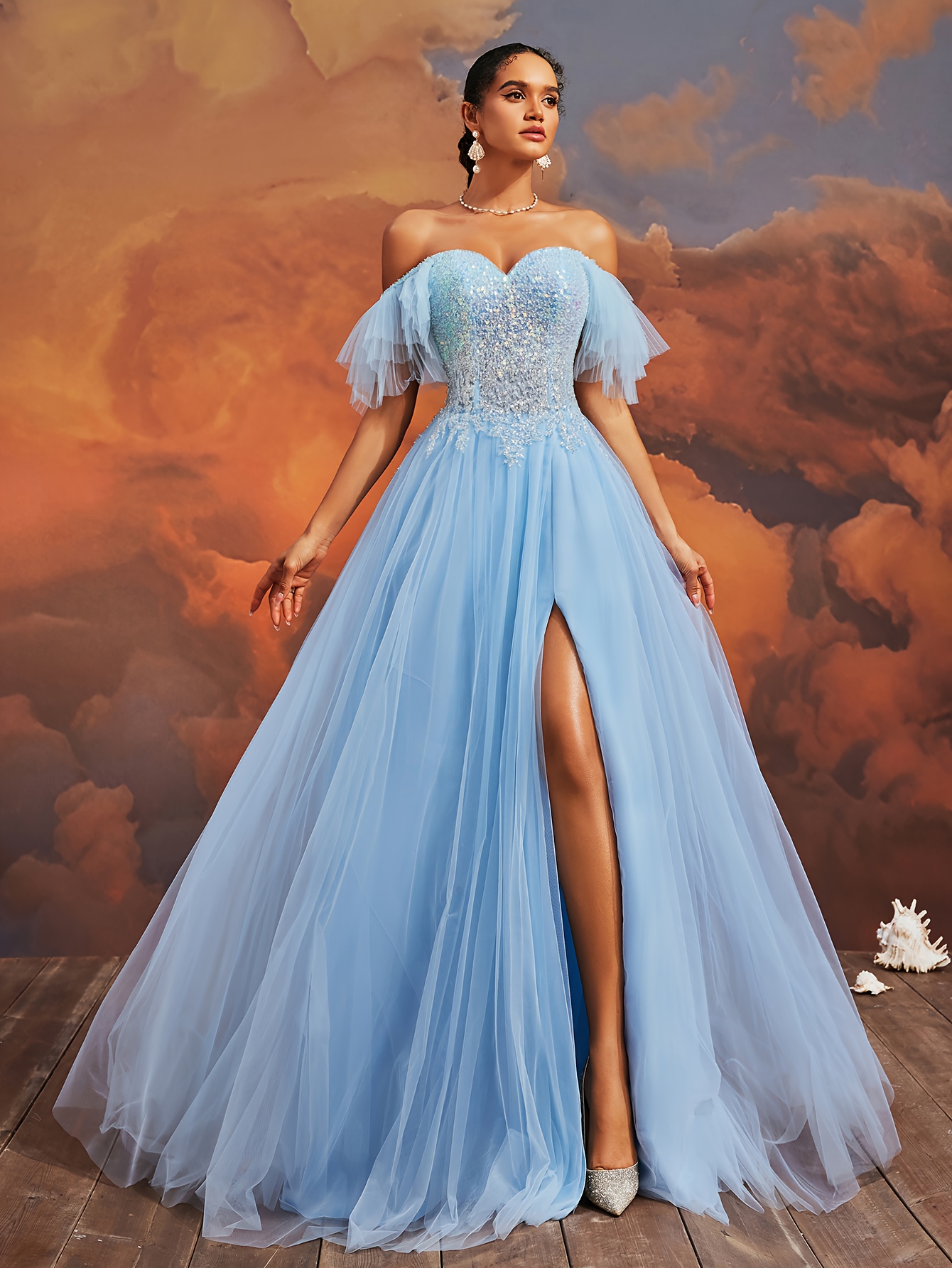 red beaded cocktail dress Long Prom with Sheer Side Slit Randy Fenoli bridal Size:5 Gallons (640 fl. oz.) This long dress is Bright Blue Dresses |