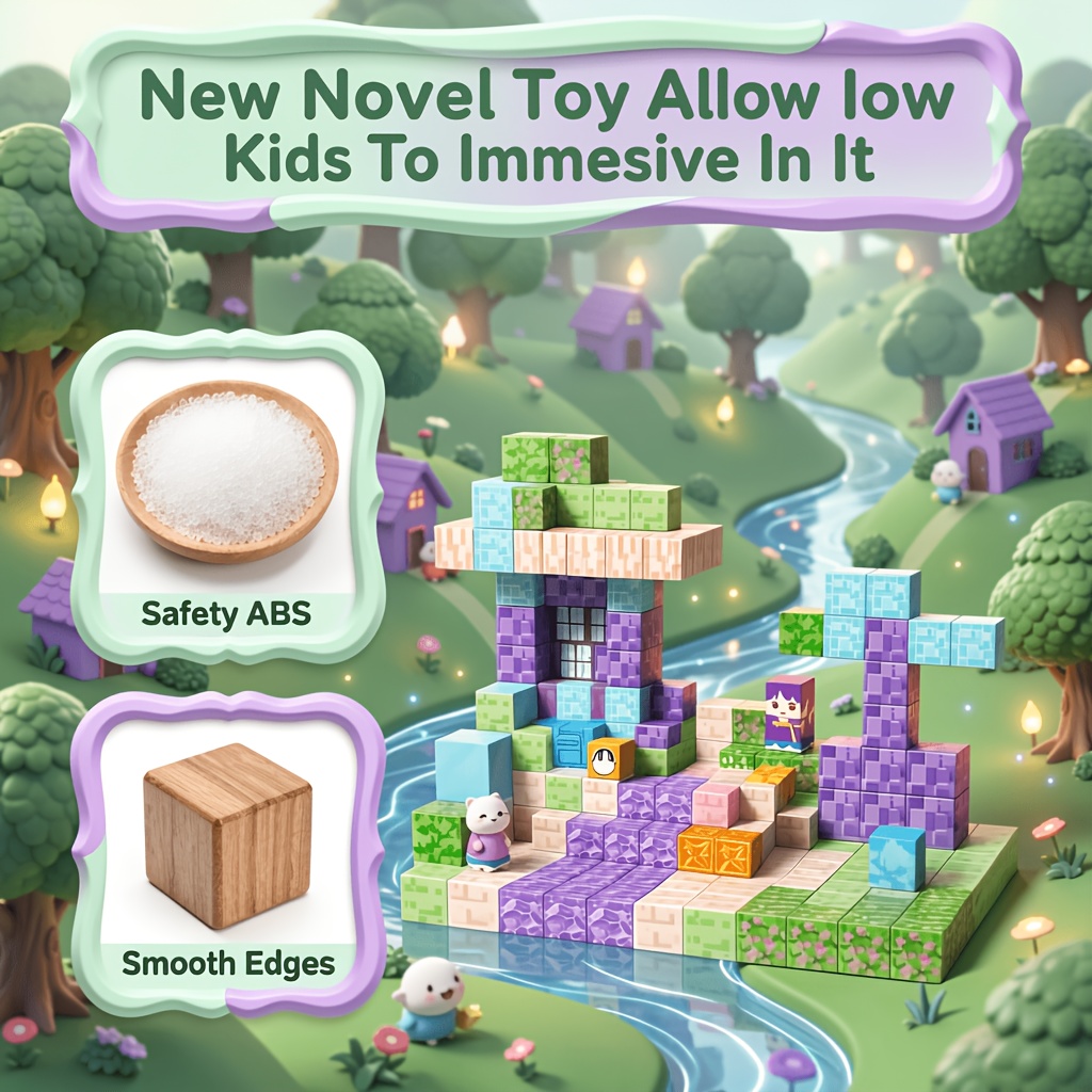 300pcs Random Building Blocks for Creative Play