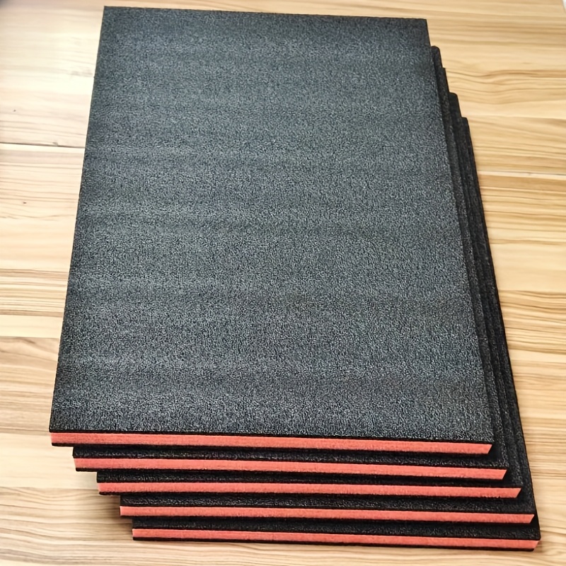 2/5pcs Tool Box Foam Pad Inserts 33x50cm - High-density Cuttable With Protective Cover, Tool Organization Foam Board & Cabinet Drawer Storage Solution, Floral Arrangement, Durable Protective Pad