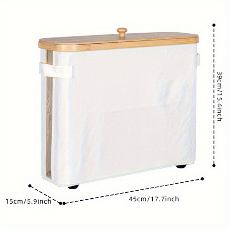 30l Large Capacity Toilet Paper Storage Bin, Toilet Paper Storage Containers