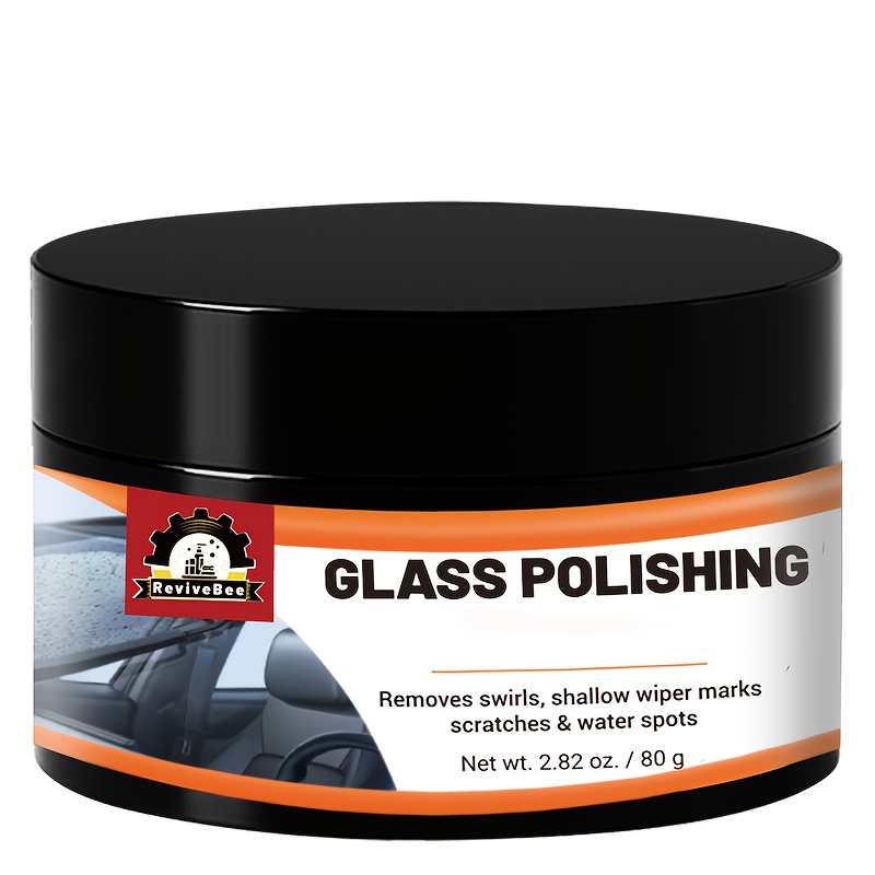 TEMU Polishing Powder - Nano-level Scratch Repair, Non-damaging Surface Treatment For Car And Windshield, Restoration, Safe For Types, Vehicle Detailing, Sleek Container Design