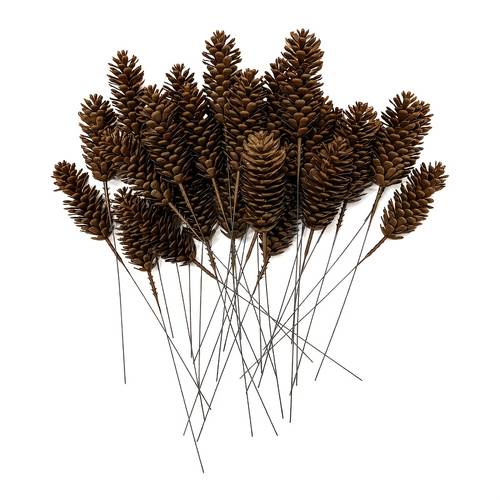 12pcs artificial pine cones suitable for diy christmas wreaths christmas tree fillers holiday table floral arrangements window displays yard christmas garland bouquets wedding and home party decorations realistic pe pine cones
