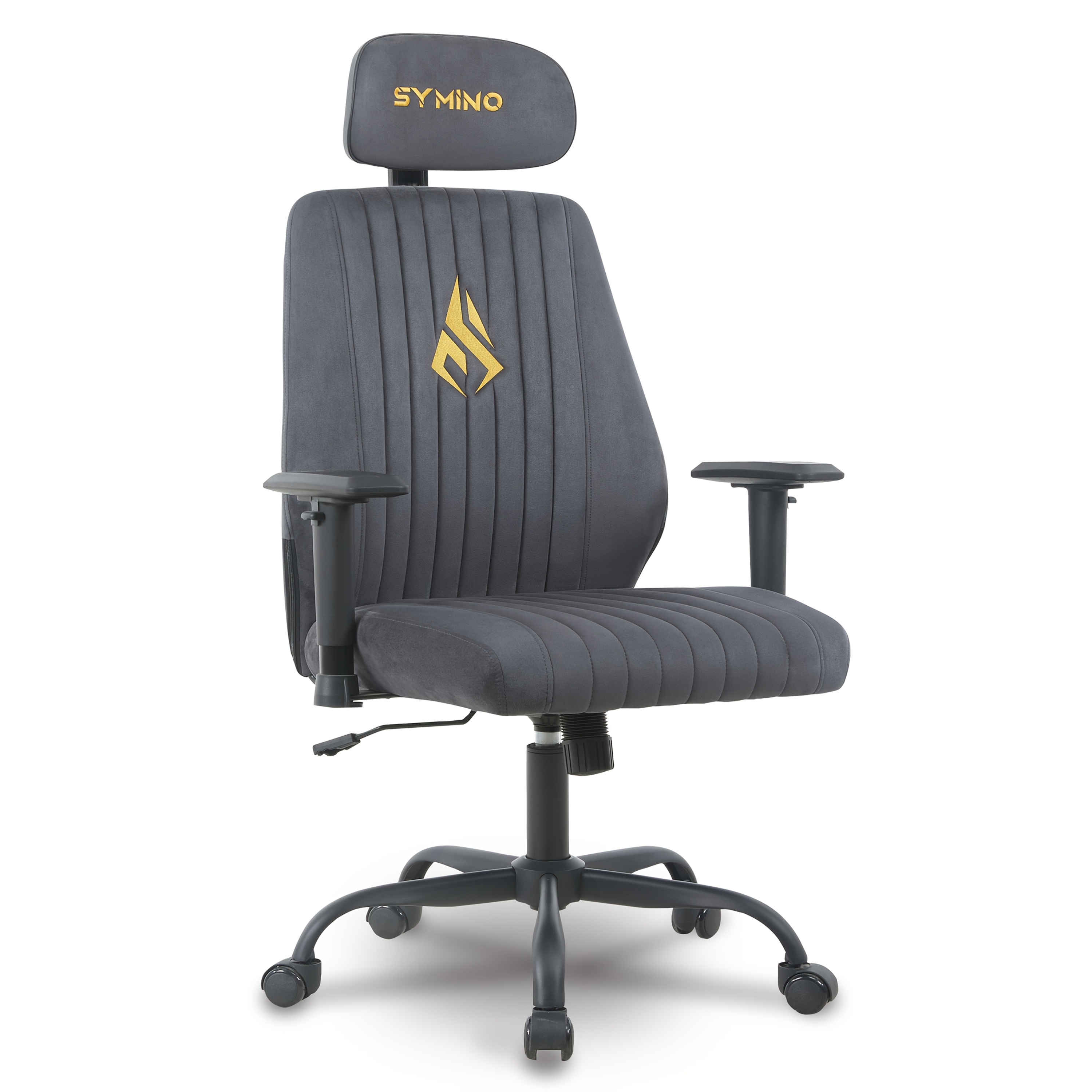 Image of Symino Luxury Office Chair Ergonomic Gaming Chair Featuring Rocking Function And Height-adjustable Swivel Seat Weight Capacity: 150kg In Or Faux Fur