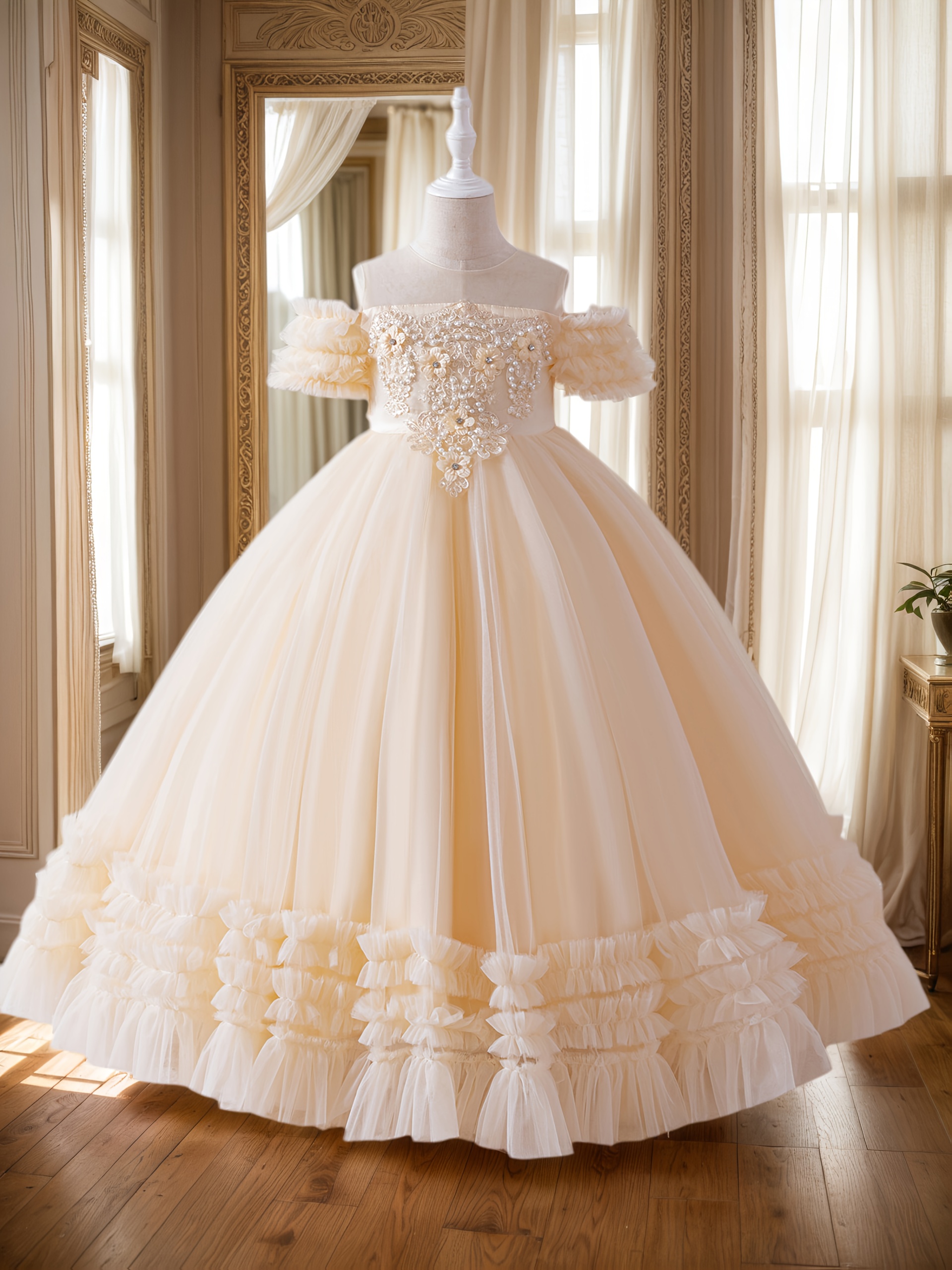 girls birthday dress sold on Temu United States