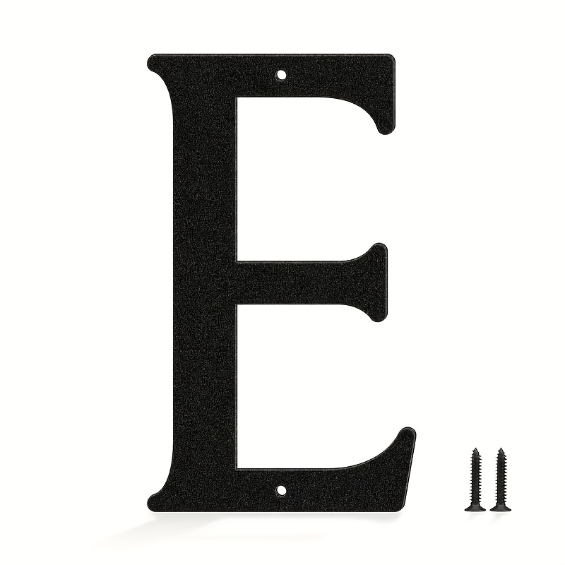 TEMU 26 English Letters A-z, Store Sign Names, Holiday Decorations, Cottage Wall Decorations, Hanging Address Name Mailbox Name | Combine And Match