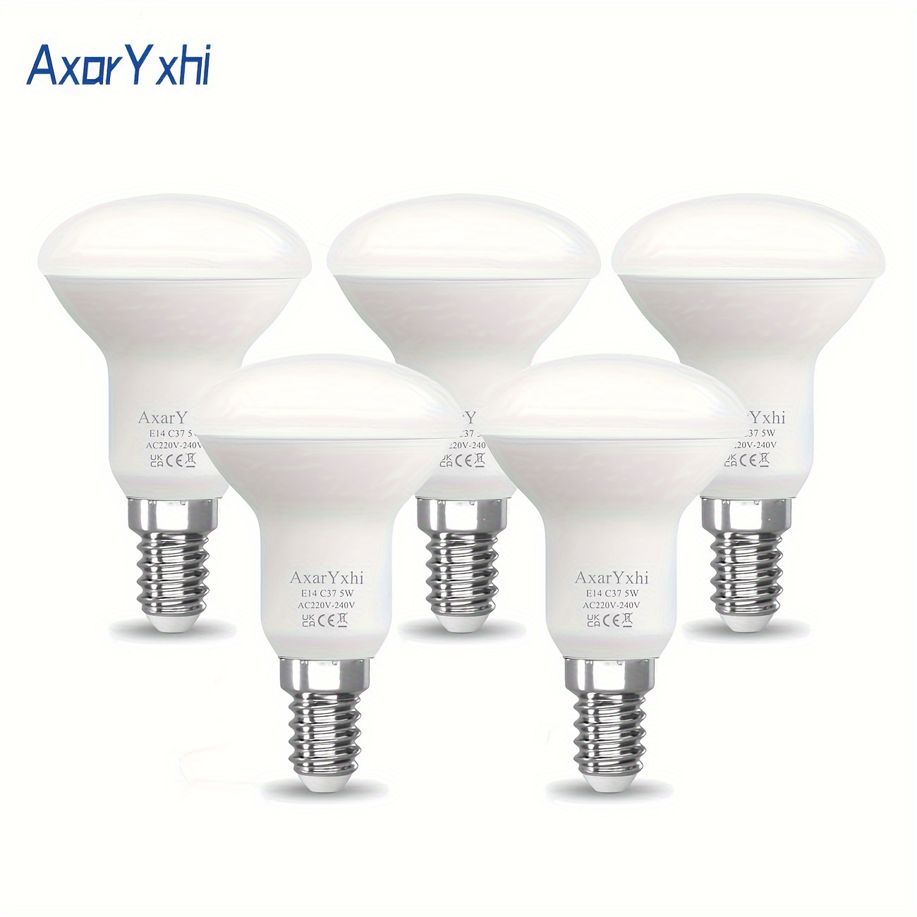 

E14 Led Bulb, 5w With 470 , To A 40w Incandescent Light, 2700 Warm White, R50 With A 120° Beam Angle, Pack Of 5.