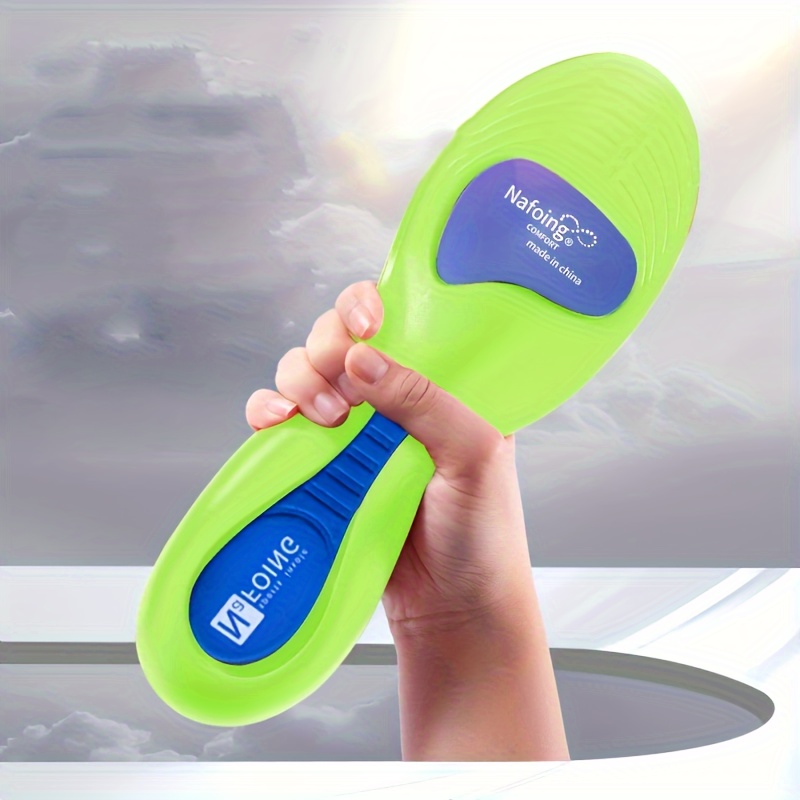 Innovative Elastic Insoles Designed for Footwear, Featuring Shock-Absorbing Technology And Breathable Materials, Ideal for Running And Foot Comfort.