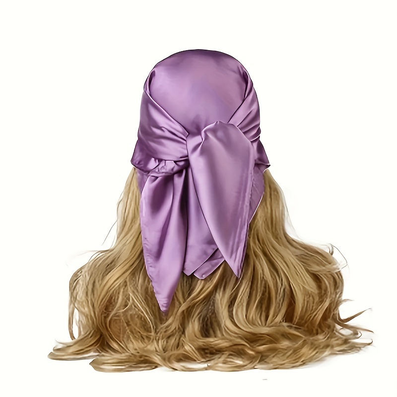 Image of Elegant Solid Scarf - 27.55 Inches Of , Women's Style | Perfect For Casual And Parties