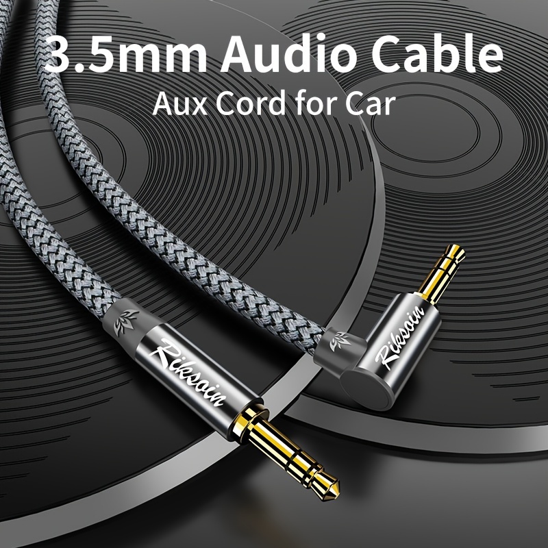 Câble auxiliaire pour Iphone en voiture 3.5mm Cord Compatible