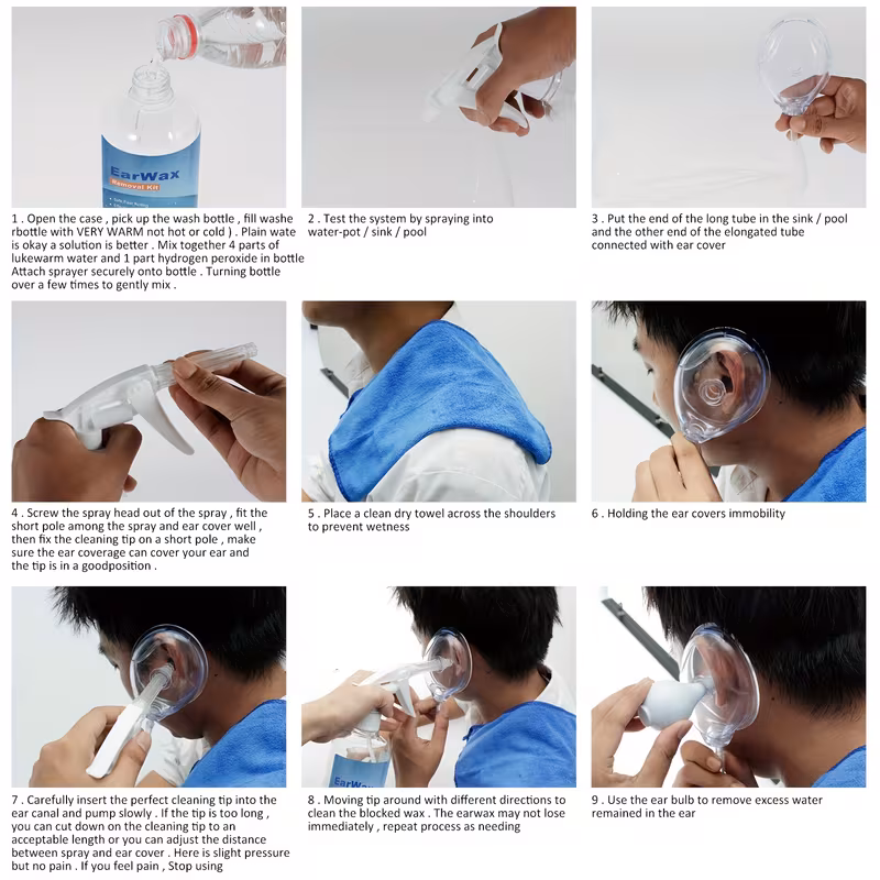 reusable ear wax removal kit designed for safe and effective cleaning at home suitable for adults and seniors Product details 2
