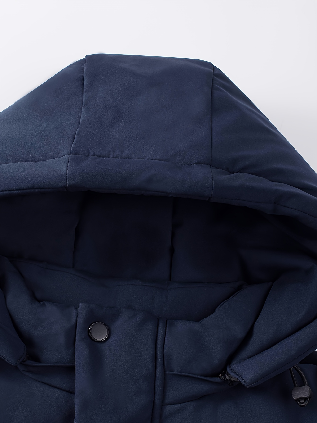 Men's Padded Jacket with Three-Dimensional Cutting