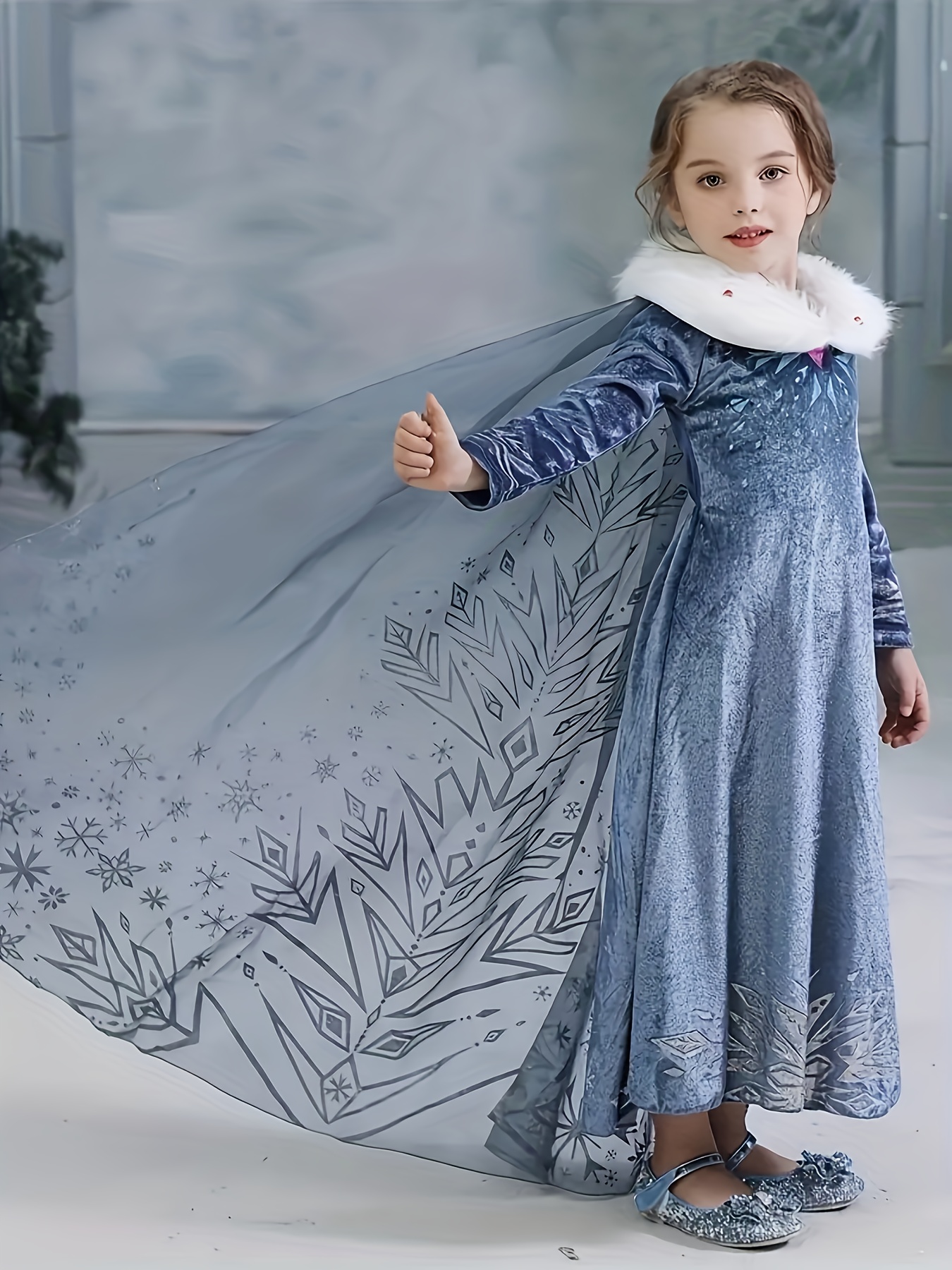stretchy fall dress Girls' Ruffles Princess Dress: Spring/Fall Casual Party Wear – 1lovebaby