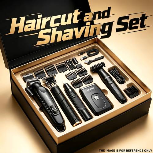 item picture all body men grooming trimmer set cordless hair clipper rotary shaver t9 precision detail trimmer bikini private trimmer nose ear hair trimmer usb recharge screen barber kit for whole body hair cutting grooming