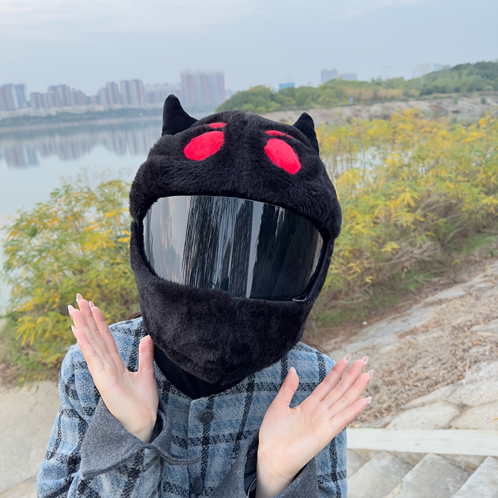 motorcycle helmet cover sold on Temu Canada